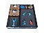 Organizador (INSERT MDF) para Marvel United: X-Men - Gold Team - Imagem 1