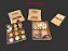 Organizador (INSERT MDF) para 7 Wonders Duel (UPGRADE KIT) - Imagem 1