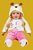 Boneca Importada Little Children PORCELANA 144A menina - Imagem 2