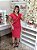 VESTIDO LUANA - TUBINHO ROSA PINK COM DECOTE EM V DE PREGAS - Imagem 1