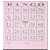 Bloco para Bingo Rosa 110X100MM 100 Folhas PCTE C/15 - Imagem 1