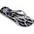 Chinelo Havaianas Feminino TOP Animals 39/0 CINZA/PRATA - Imagem 3