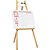 Lousa Infantil Cavalete C/QUADRO Branco - Imagem 1