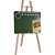 Lousa Infantil Cavalete Verde 40X30CM com Letras e Números – Madeira 18MM - Imagem 2
