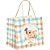 Sacola para Presente Decorada Pascoa Charles 22X16,5X20CM - Imagem 1