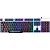 Teclado Multimidia USB Killer Soul Preto C/ILUMINACAO - Imagem 1