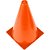 Acessório para Ginástica Cone Marcação Treinamento Laranja - Poker - Imagem 1