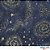 Plastico Adesivo 45CMX15M STARRY NIGHT - Imagem 2