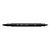 Marcador Artistico CIS Dual BRUSH 2PONTAS Preta PCTE C/10 - Imagem 2