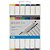 Marcador Artistico CIS GRAF Duo 2PONTAS 6 Cores - Imagem 1