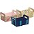 Cesta de Papel Caixote G 25X19X10CM.DECORADO PCT.C/10 - Imagem 2