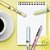 Caneta Marca Texto Marking 4 Cores Pastel - Imagem 5
