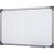Quadro Branco Moldura Madeira 090X060CM UV MDF SOFT Prata - Imagem 1