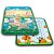 Tapete em EVA BABY MAT Dupla Face 180X120CM - Imagem 1