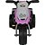 Moto Eletrica Triciclo Rosa 6V - Imagem 3