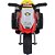 Moto Eletrica Triciclo Vermelho 6V - Imagem 3