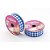 Fita de Cetim 22MM 10M. Xadrez Azul Bebe - Imagem 1