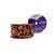 Fita de Cetim Pascoa 38MM 10M. Estampada Marrom - Imagem 1