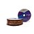 Fita de Cetim Decorada 22MM 10M. Chocolate Premium - Imagem 2