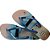 Chinelo Havaianas Masculino HYPE 37/8 AREIA/AZUL COMFY - Imagem 4