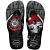 Chinelo Havaianas Licenciado TOP Corinthians 35/6 Preto - Imagem 1