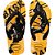 Chinelo Havaianas Infantil KIDS Athletic 25/6 Amarelo POP - Imagem 1