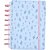 Caderno Inteligente Planner Medio Blue Garden - Imagem 1