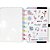 Caderno Inteligente Medio Felicity BY Alexity 80FL - Imagem 3