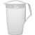 Garrafa Plastica Jarra 4L Branca Tampa Color - Imagem 2