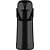 Garrafa Termica Pressao Magic PUMP 1,0 L Preta - Imagem 1