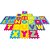 Brinquedo Pedagogico EVA Alfabeto 28X28 CM 5MM 26 Pecas - Imagem 1