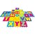Brinquedo Pedagogico EVA Alfabeto 28X28 CM 5MM 26 Pecas - Evamax - Imagem 1
