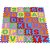 Brinquedo Pedagogico EVA Alfanumerico 36PCS 16X16CM - Imagem 2