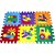 Brinquedo Pedagogico EVA Meios de TRANSP.27X27X8MM 6PCS - Imagem 1