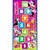 Brinquedo Pedagogico EVA Minnie Amarelinha 1,40X68CM - Imagem 2