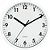 Relogio de Parede Branco Redondo 20CM - Imagem 1