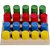 Brinquedo Pedagogico Madeira Pinos de Encaixe 20PCS - Imagem 3