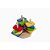 Brinquedo Pedagogico Madeira Torre de Forma Geometrica 16PC - Imagem 1