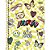 Caderno 01X1 Capa Dura Capricho 80FLS. PCTE C/4 - Imagem 6