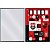 Caderno 01X1 Capa Dura Flamengo 80FLS. - Imagem 8