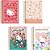 Caderno 01X1 Capa Dura Hello KITTY 80FLS. - Imagem 1