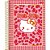 Caderno 01X1 Capa Dura Hello KITTY 80FLS. - Imagem 5