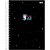 Caderno 01X1 Capa Dura Iconic 80FLS. - Imagem 1
