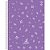 Caderno 01X1 Capa Dura Lavender 80F - Imagem 5
