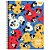 Caderno 01X1 Capa Dura Mickey 80FLS. (7908077449384)  PCT.C/04 - Imagem 6