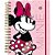 Caderno 10X1 Capa Dura Minnie SMART 80F.C/ELASTICO - Imagem 1