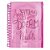 Caderno 10X1 Cp.dura Colegial Breeze Rosa 160F.C/MALOTE - Imagem 2