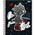 Caderno 10X1 Cp.dura Colegial Minnie Vintage 160FLS. - Imagem 5