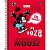 Caderno 10X1 Cp.dura Colegial Minnie Vintage 160FLS. - Imagem 8