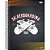 Caderno 15X1 Capa Dura BOM D+ Masculino 240F - Imagem 3